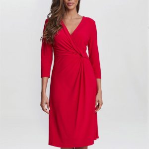 Antonia Jersey Wrap Dress