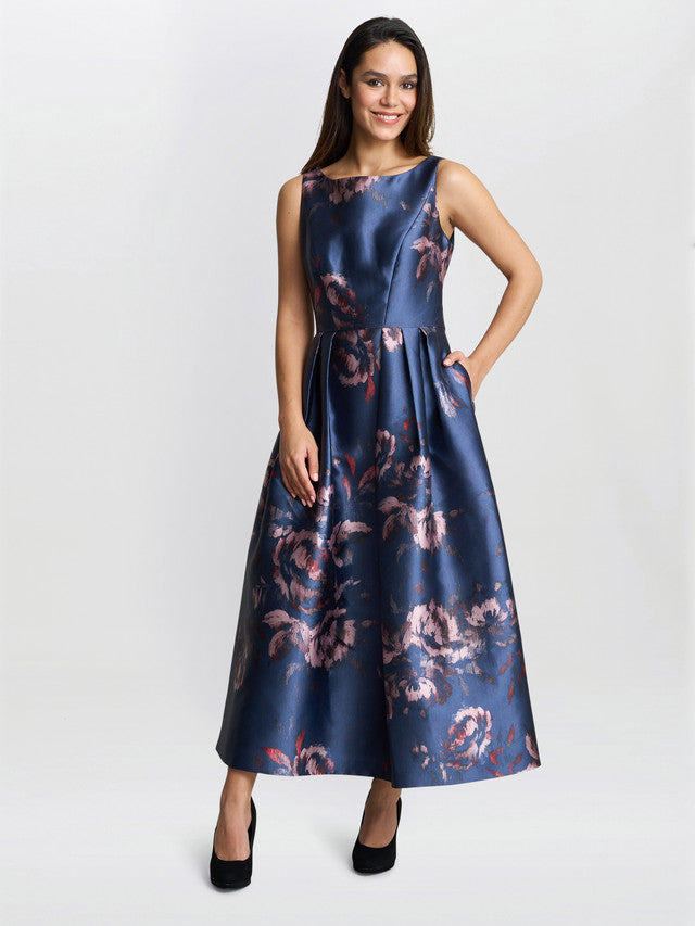 Luisa Jacquard Dress - Image 4