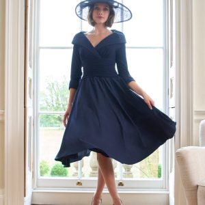 Anne-Marie Taffeta Dress