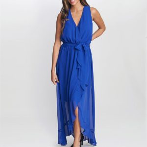 Imogen Sleevless Wrap Dress